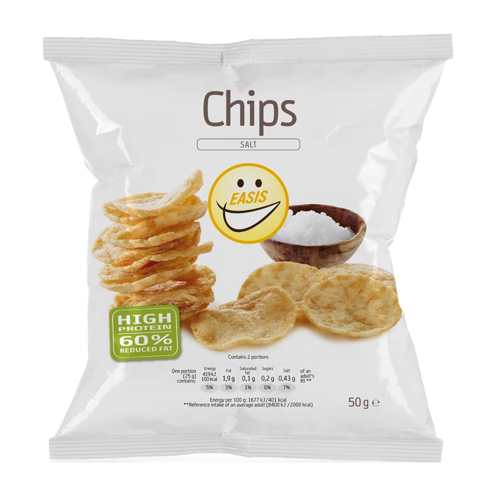 Brug EASIS Chips (50g) - Salt til en forbedret oplevelse