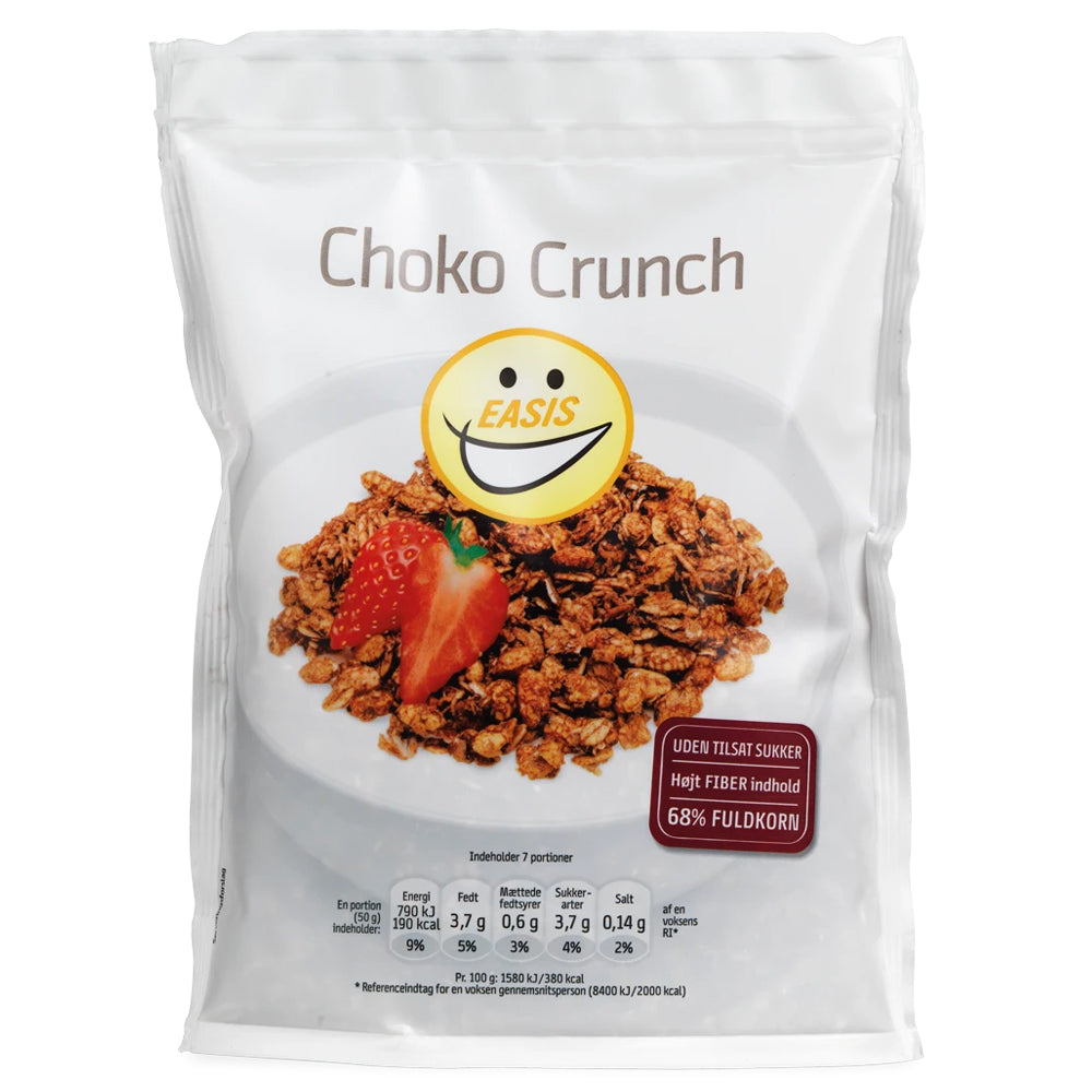 Se EASIS Morgenmad (350g) - Choco crunch hos Muscle House