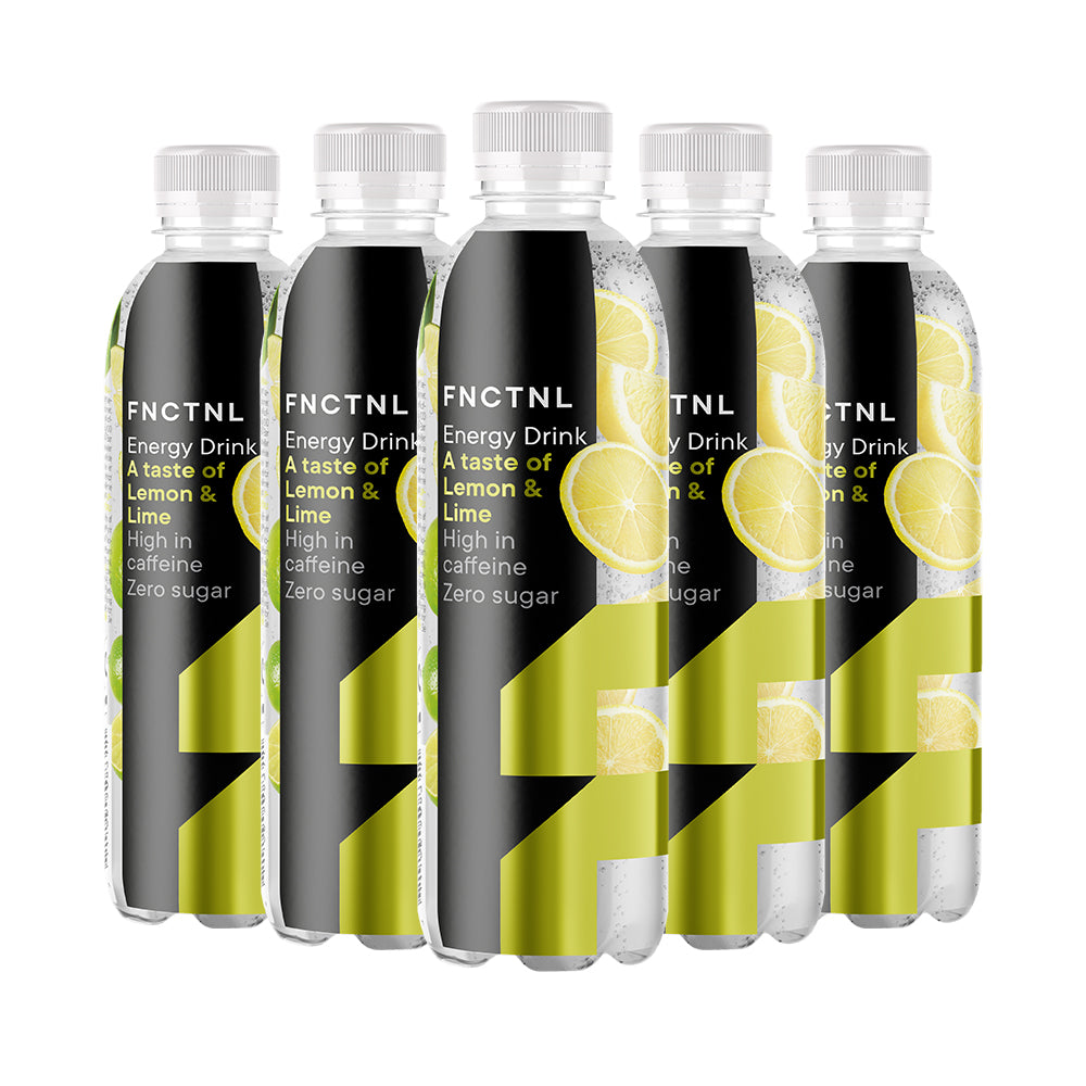 Brug Functional Nutrition Energy Drink - Lemon Zero (12x 330 ml) til en forbedret oplevelse