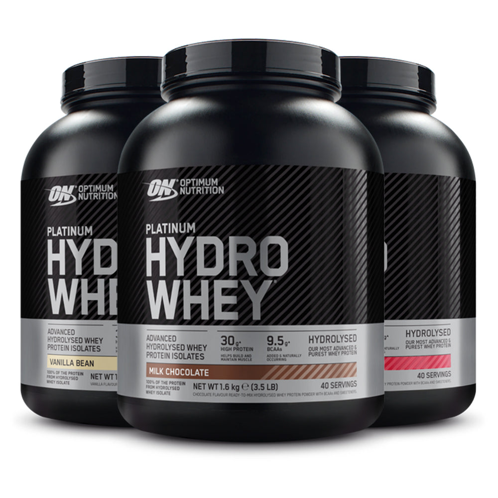 Brug Optimum Nutrition Platinum Hydrowhey (1600 g) til en forbedret oplevelse