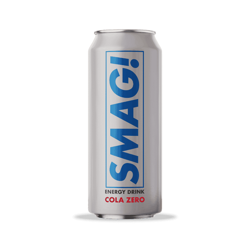 Brug SMAG! Energy Drink - Cola Zero (500 ml) til en forbedret oplevelse