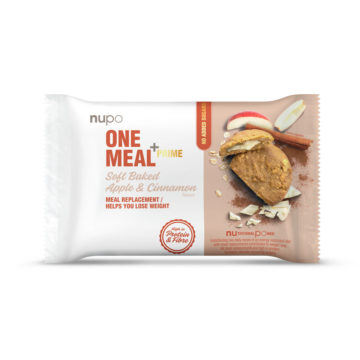 Se Nupo One Meal +Prime (70g) - Apple and Cinnamon hos Muscle House