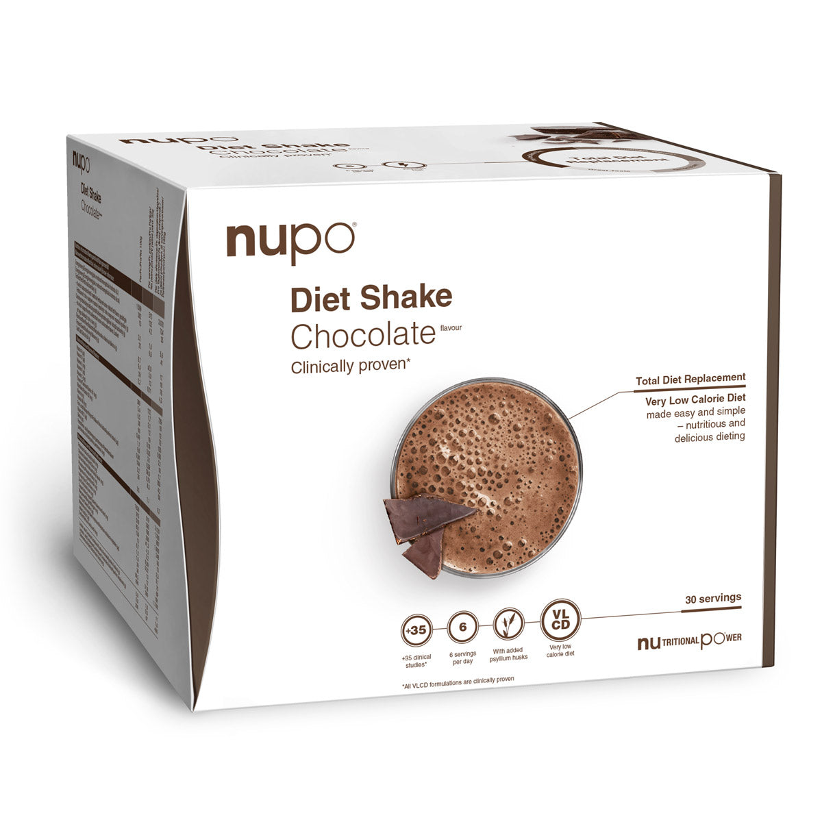 Brug Nupo Diet Shake Value Pack (960g) - Chocolate til en forbedret oplevelse