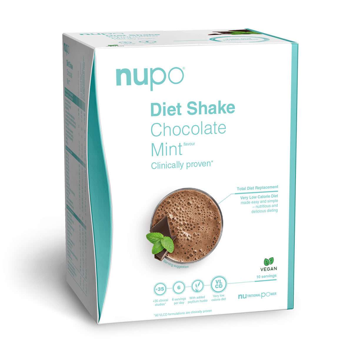 Brug Nupo Diet Shake (320g) - Chocolate Mint til en forbedret oplevelse