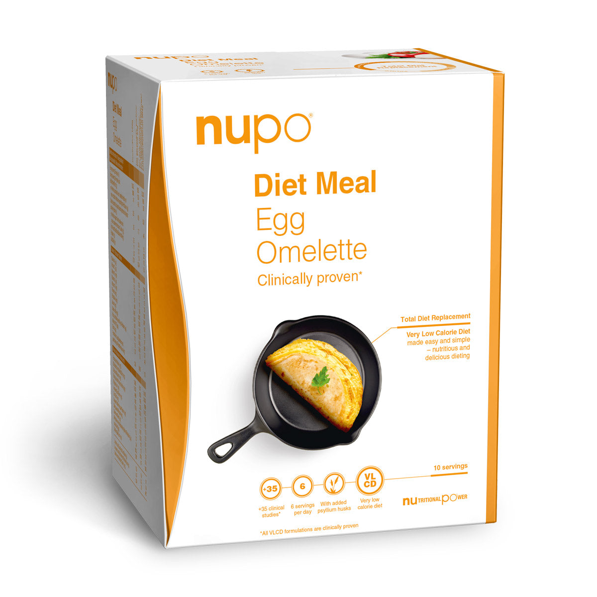 Brug Nupo Diet Meal (340g) - Egg Omelet til en forbedret oplevelse