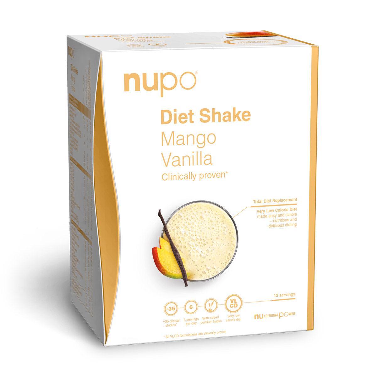 Brug Nupo Diet Shake (384g) - Mango Vanilla til en forbedret oplevelse