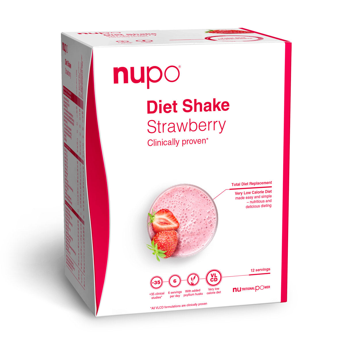 Brug Nupo Diet Shake (384g) - Strawberry til en forbedret oplevelse