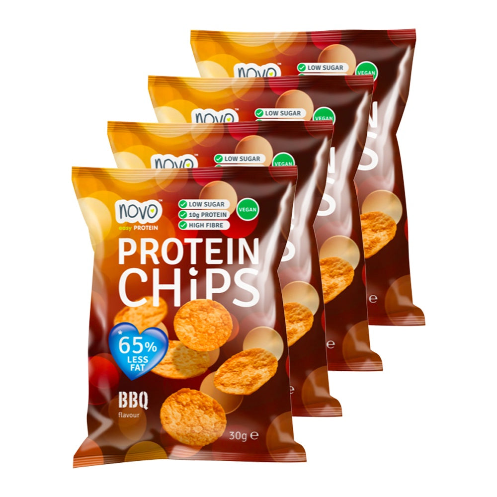 Brug Novo Nutrition Protein Chips BBQ (6x30g) til en forbedret oplevelse
