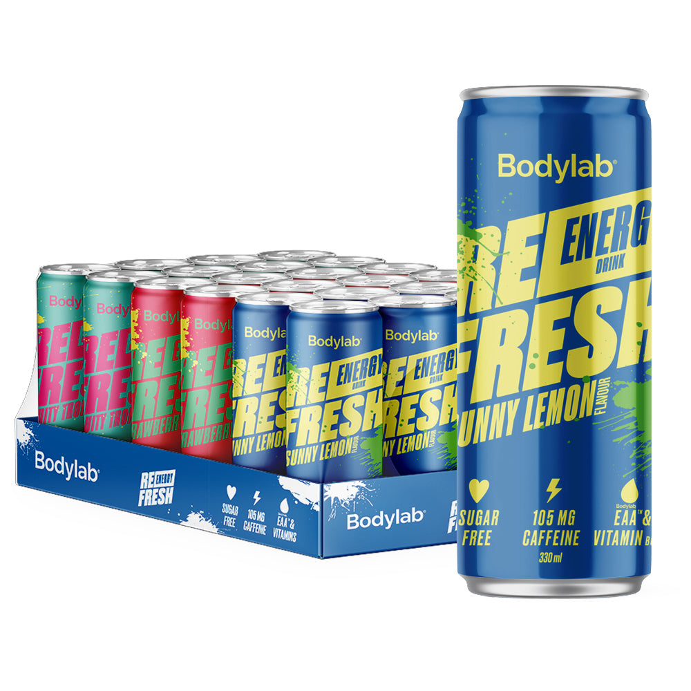 Brug Bodylab Refresh Energy - Bland Selv (24x 330ml) til en forbedret oplevelse