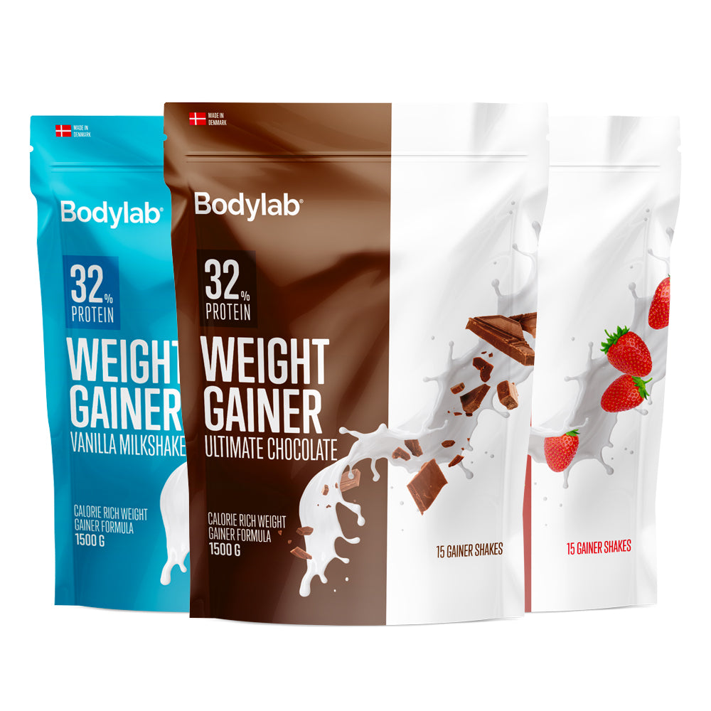 Se Bodylab Weight Gainer - Bland Selv (3x 1,5 kg) hos Muscle House