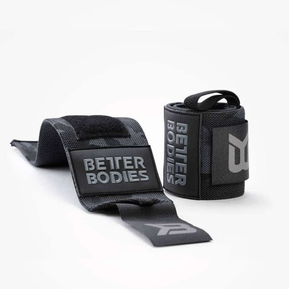 Better Bodies Camo Wrist Wraps - Dark Camo