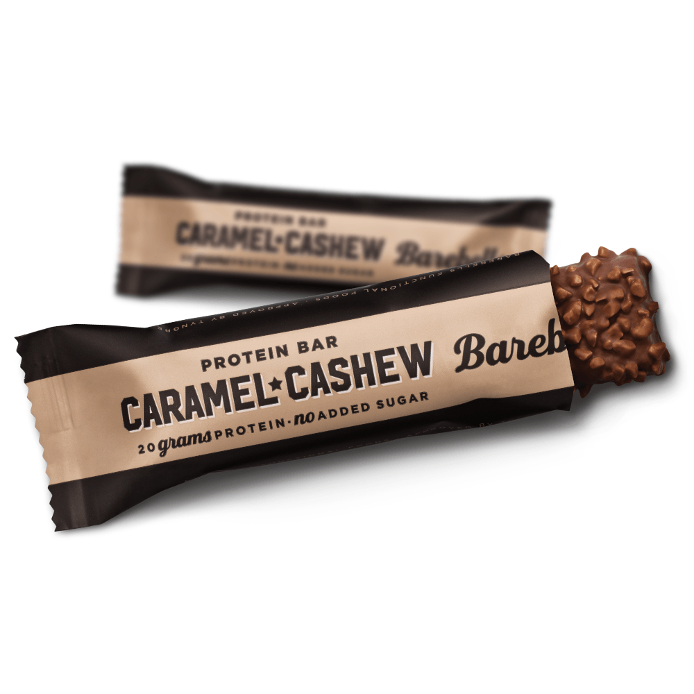 Brug Barebells Protein Bar (55g) - Caramel & Cashew til en forbedret oplevelse