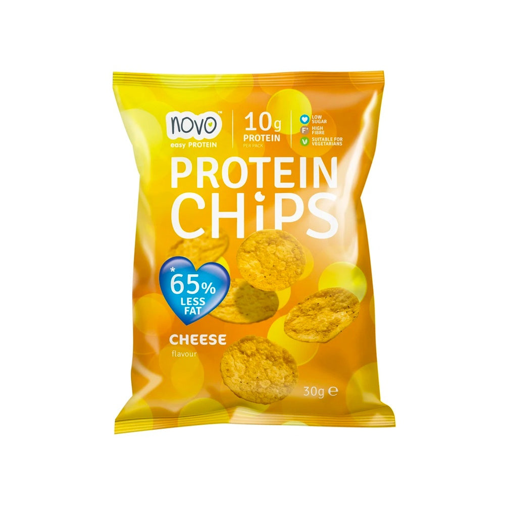 Brug Novo Nutrition Protein Chips (30g) - Cheese til en forbedret oplevelse
