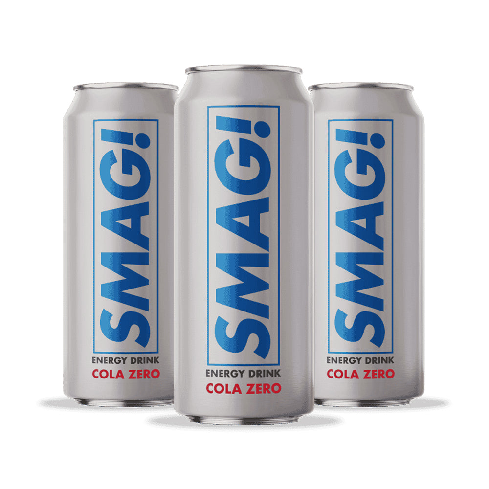 Brug SMAG! Energy Drink - Cola Zero (24x 500 ml) til en forbedret oplevelse