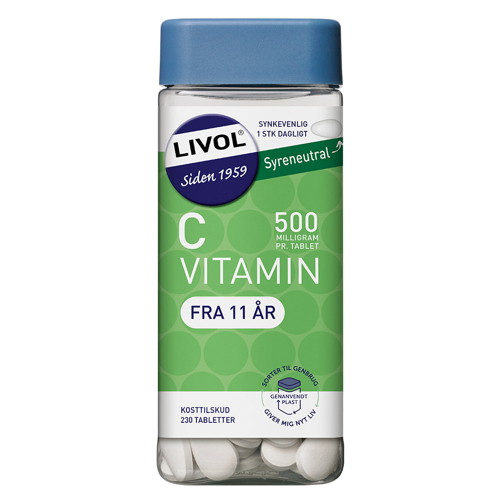 Brug Livol C-Vitamin (230 stk) til en forbedret oplevelse