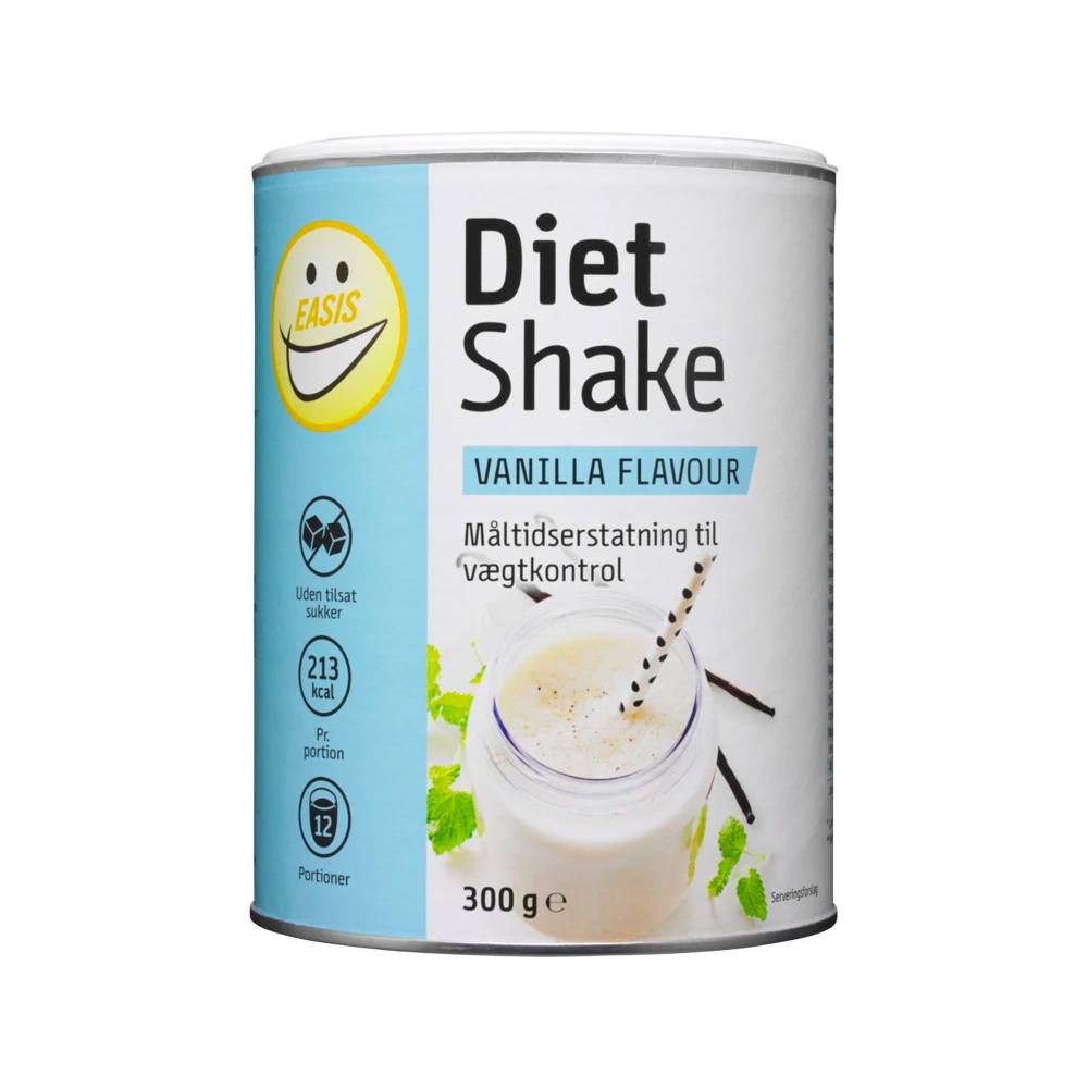 Brug EASIS Diet Shake Vanilje 300g til en forbedret oplevelse