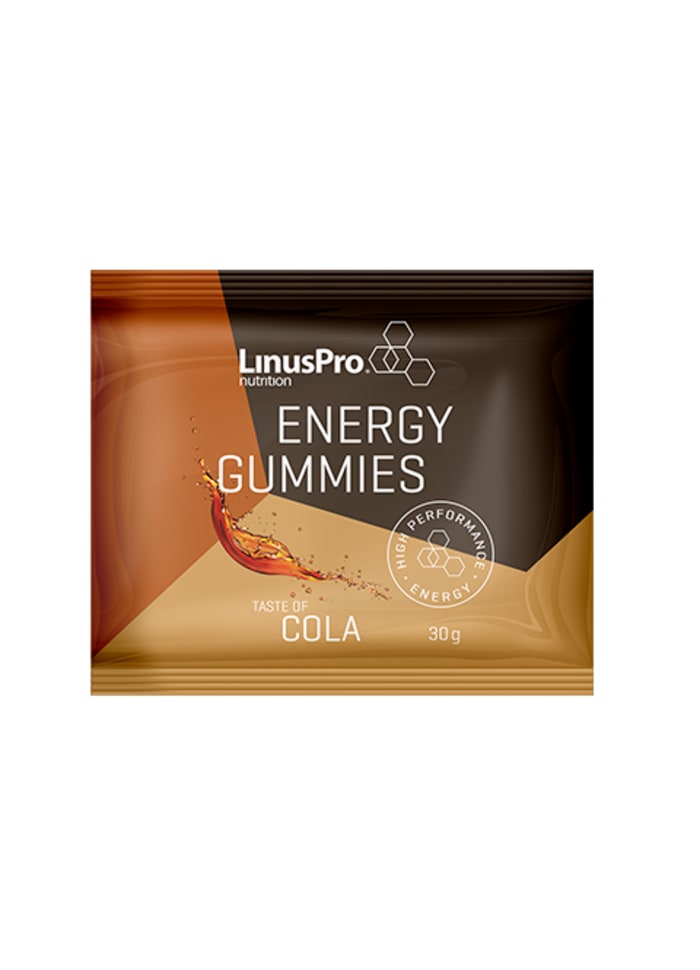 Brug LinusPro Energy Gummies - Cola (30g) til en forbedret oplevelse