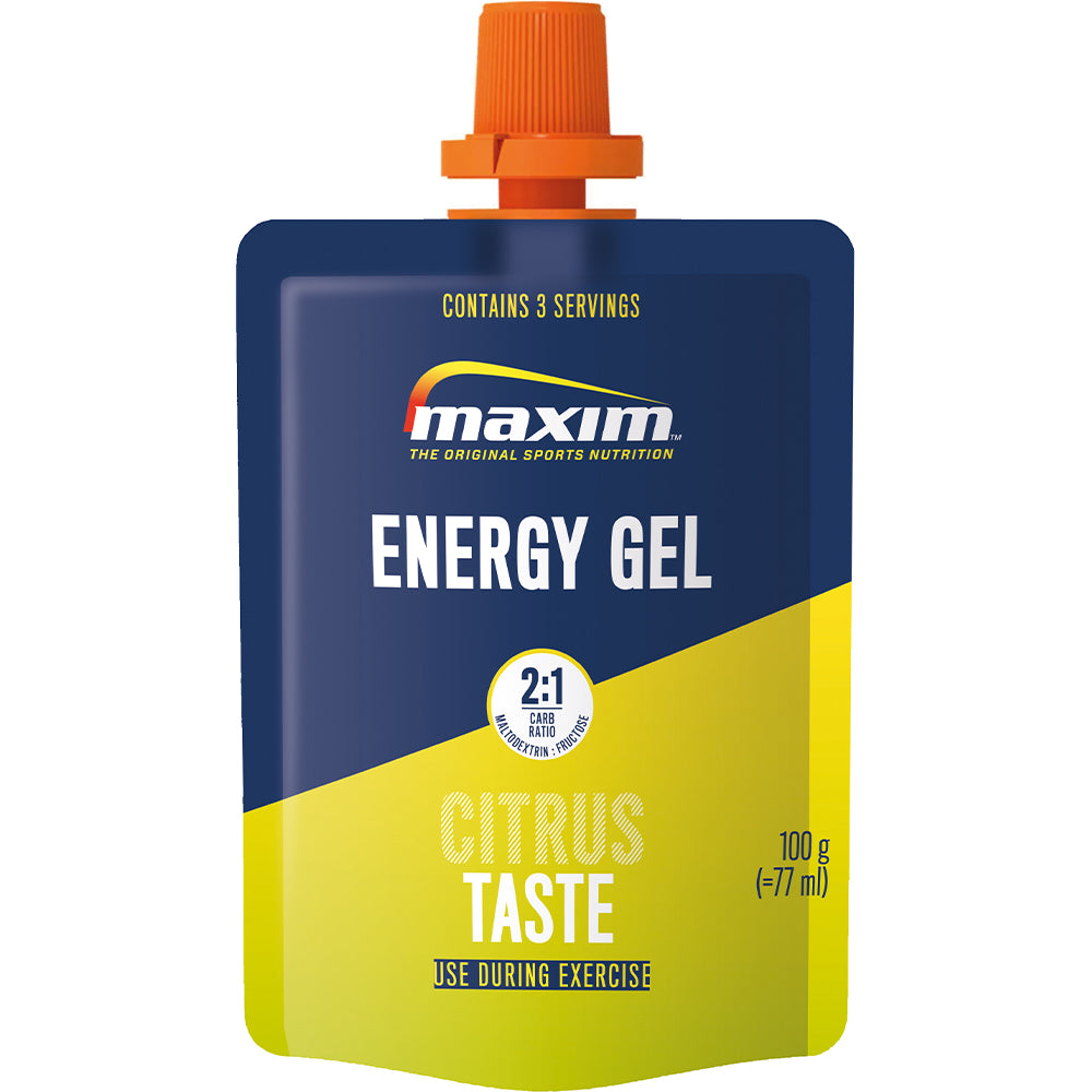 Brug Maxim Energy Gel - Citrus (100g) til en forbedret oplevelse