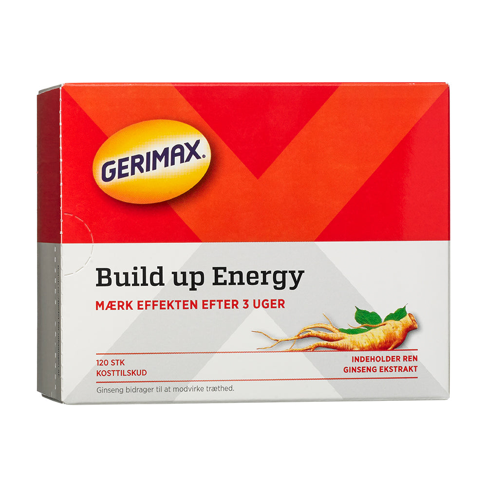 Brug Gerimax Energikur (120 stk) til en forbedret oplevelse