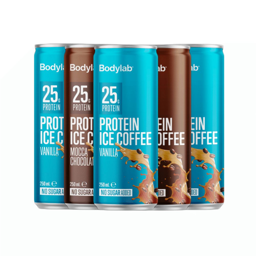 Brug Bodylab Protein Ice Coffee - Bland Selv (6x 250 ml) til en forbedret oplevelse
