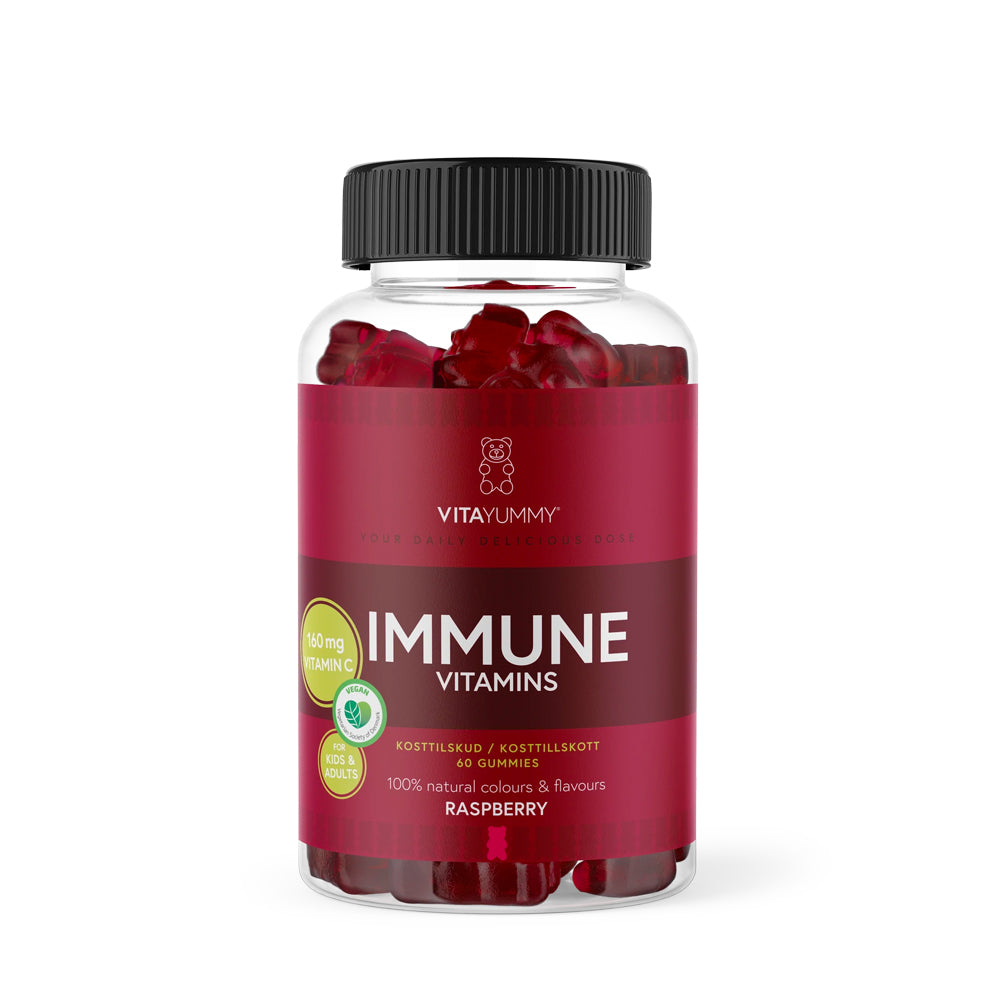 Billede af VitaYummy Immune (60 stk) - Raspberry