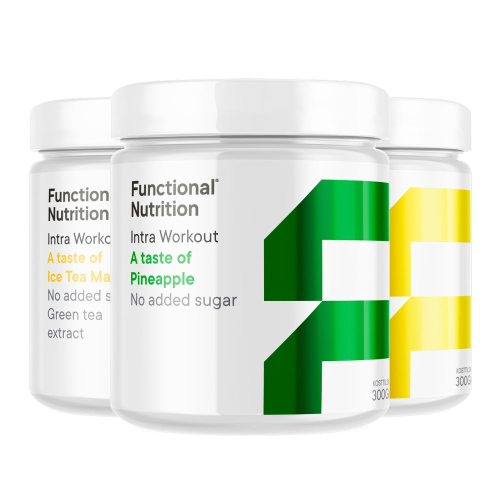 Brug Functional Nutrition Intra Workout 300g til en forbedret oplevelse