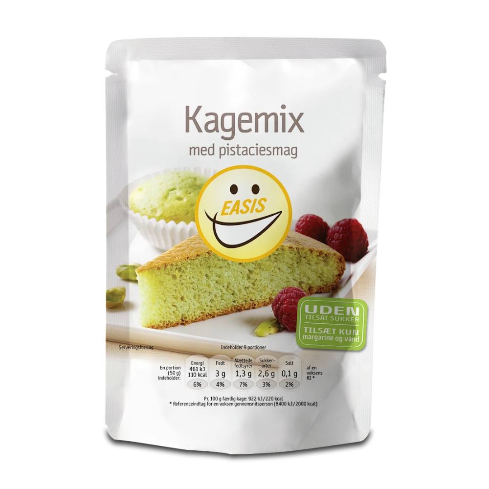 #3 - Easis Pistaciekage - Kagemix - 300g