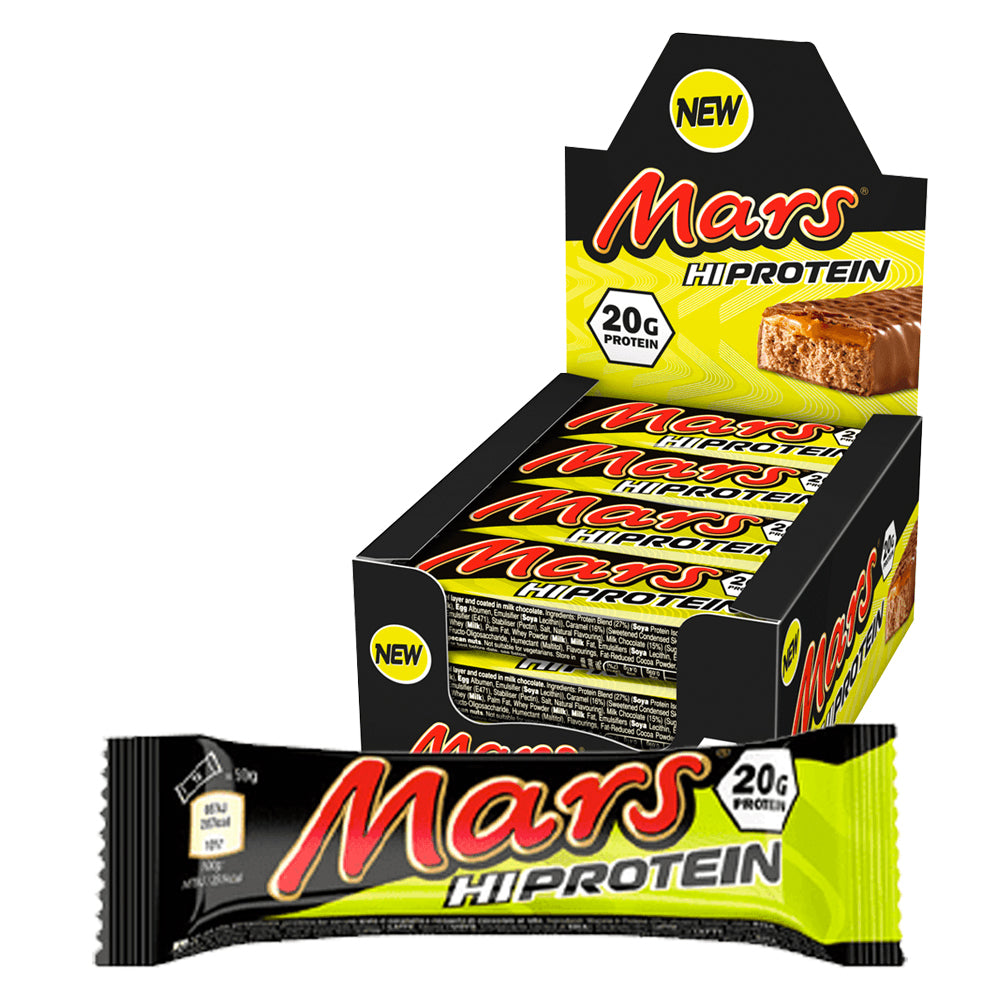 Brug Mars Hi Protein Bar - Original (12x59g) til en forbedret oplevelse