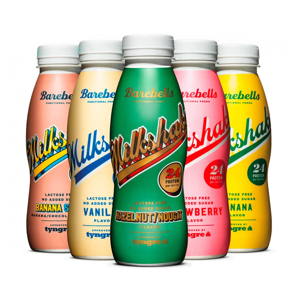 Brug Barebells Milkshake (330 ml) til en forbedret oplevelse