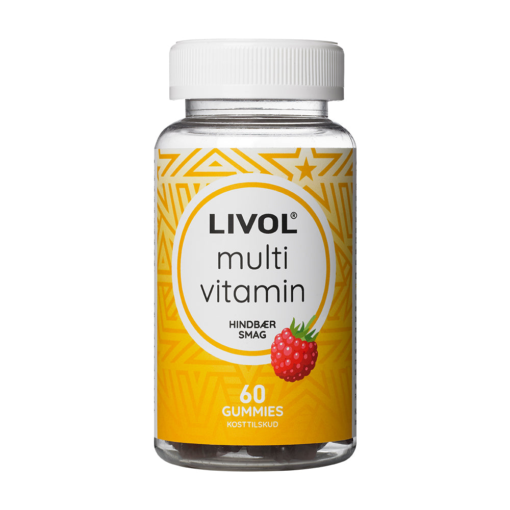 Brug Livol Multi Vitamin Gummies (60 stk) til en forbedret oplevelse