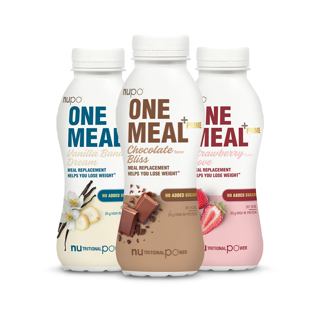 Se Nupo One Meal+ Prime RTD - Bland Selv (5x 330 ml) hos Muscle House