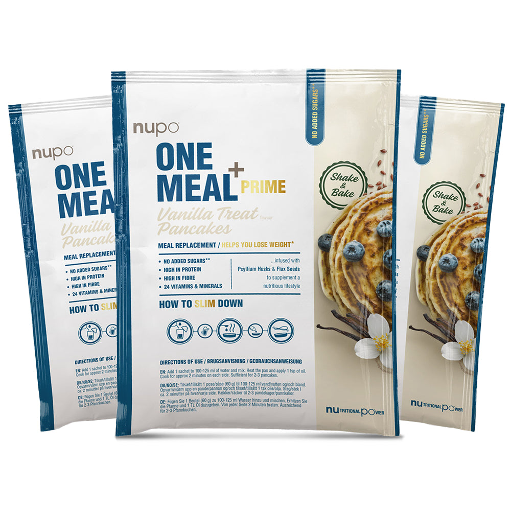 Billede af Nupo One Meal +Prime Pancake (8x 60g) - Vanilla Treat