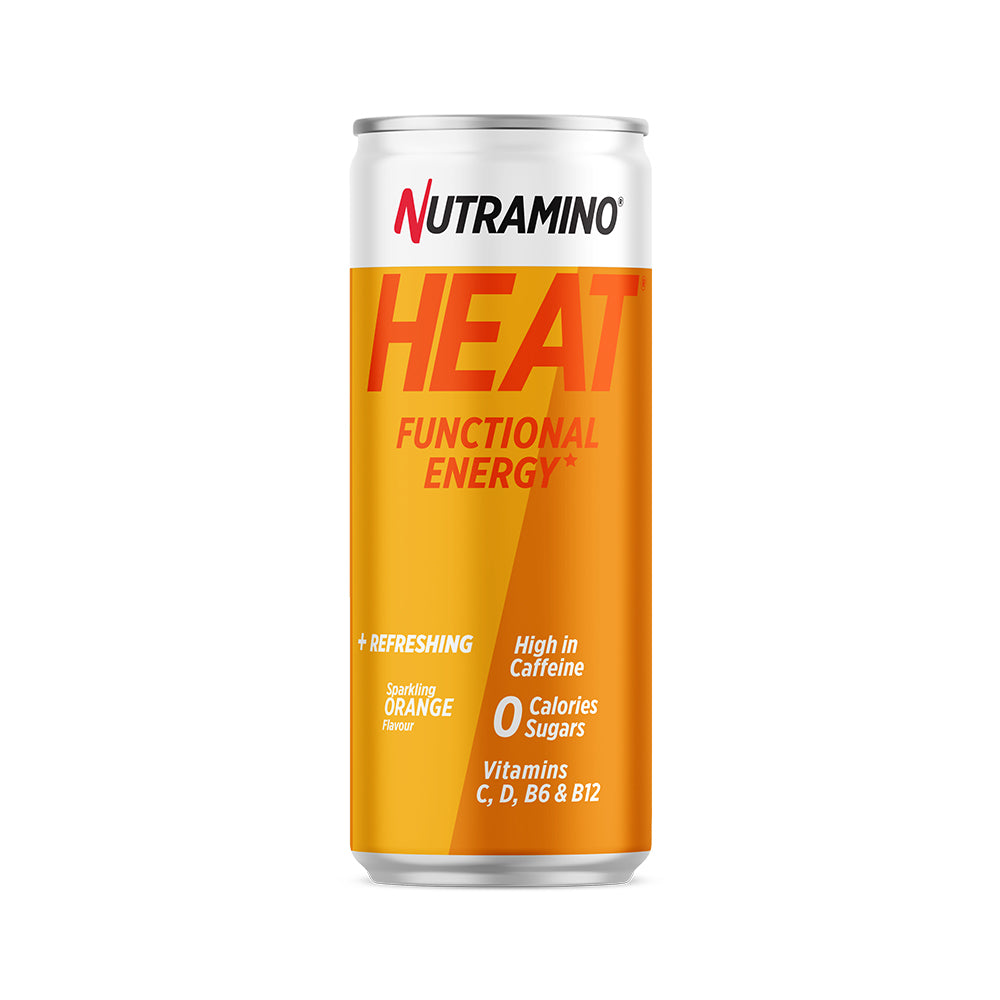 Brug Nutramino HEAT (330ml) - Orange til en forbedret oplevelse