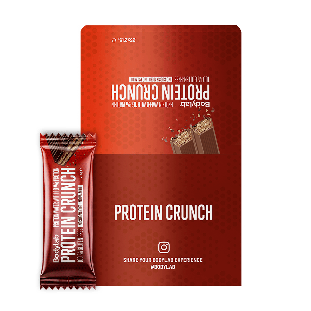 Brug Bodylab Protein Crunch (25x21,5g) til en forbedret oplevelse