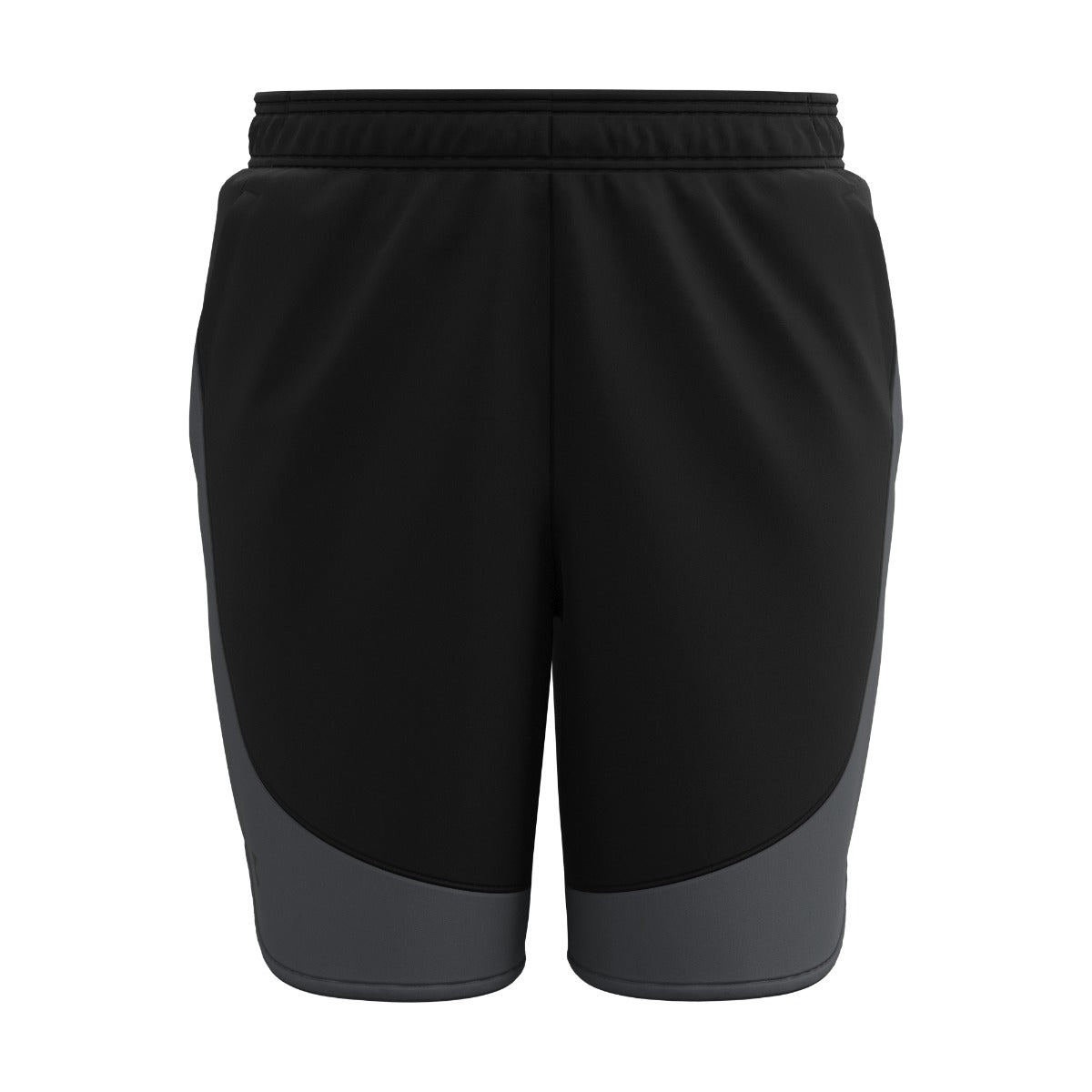 Se Under Armour HIIT Woven Colorblock Sts - Black/Pitch Gray hos Muscle House