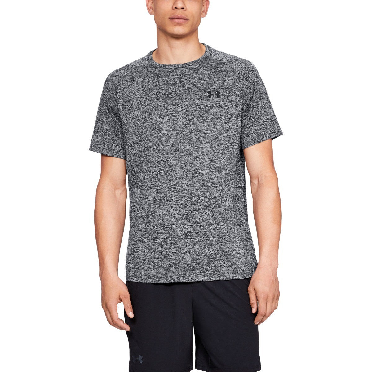 Se Under Armour Tech 2.0 SS Tee - Gray/Black hos Muscle House