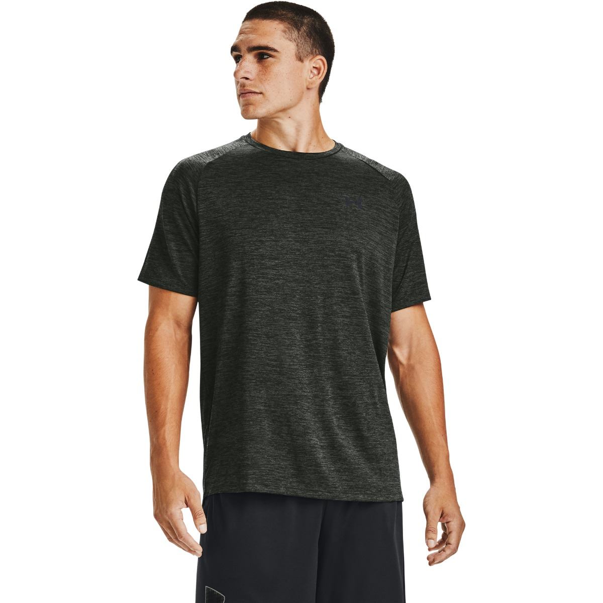 Se Under Armour Tech 2.0 SS Tee - Baroque Green/Black hos Muscle House