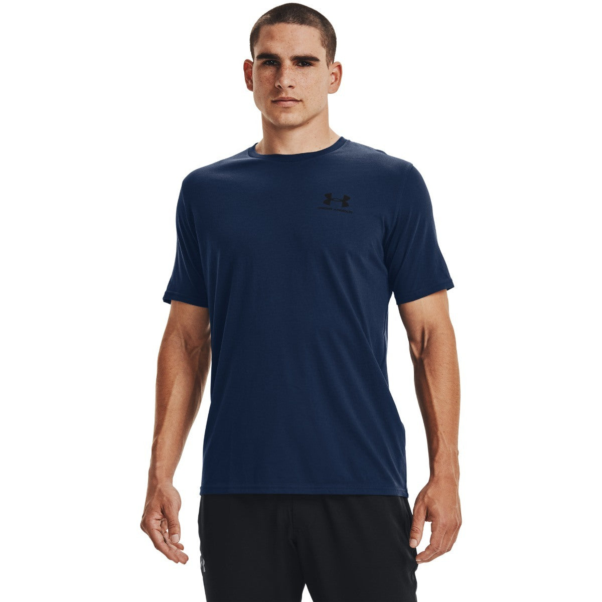 Se Under Armour Sportstyle LC SS - Academy/Black hos Muscle House