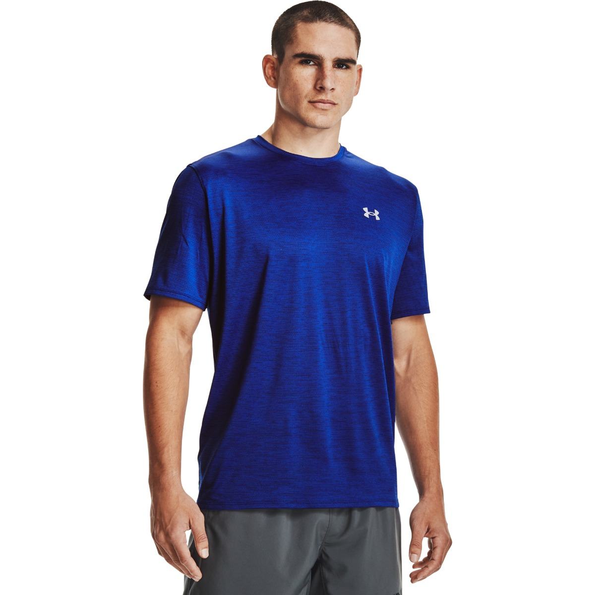 Se Under Armour Training Vent 2.0 SS - Royal/Mod Gray hos Muscle House