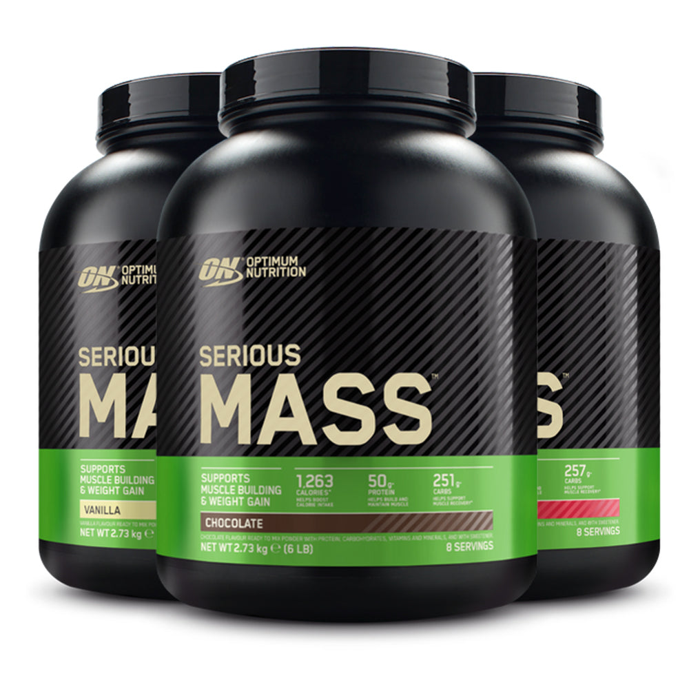 Brug Optimum Nutrition Serious Mass (2730 g) til en forbedret oplevelse