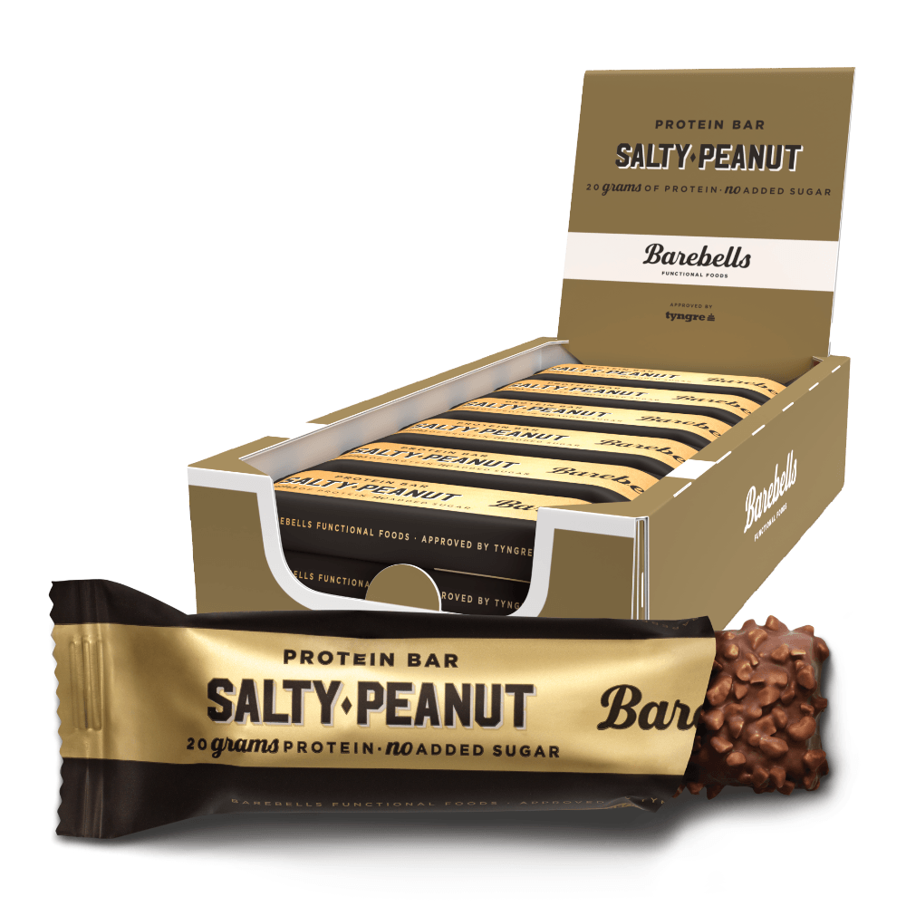 Se Barebells Protein Bar - Salty Peanut (12x 55g) hos Muscle House