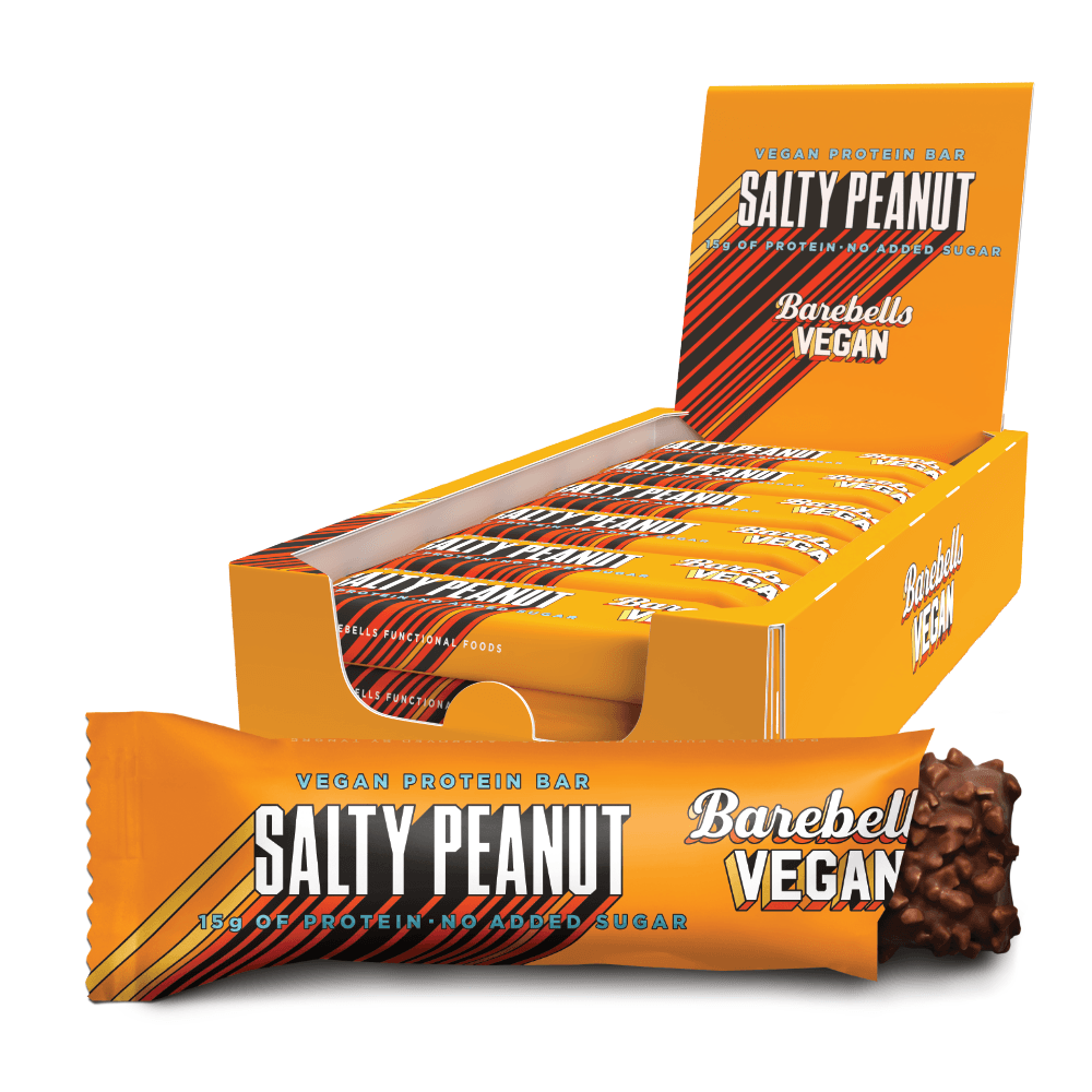 Billede af Barebells Vegan Protein Bar - Salty Peanut (12x 55g)