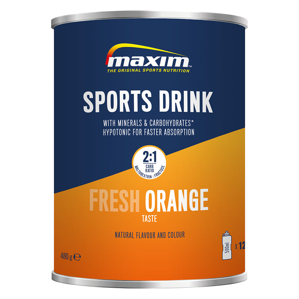 Brug Maxim Sports Drink - Fresh Orange (480g) til en forbedret oplevelse