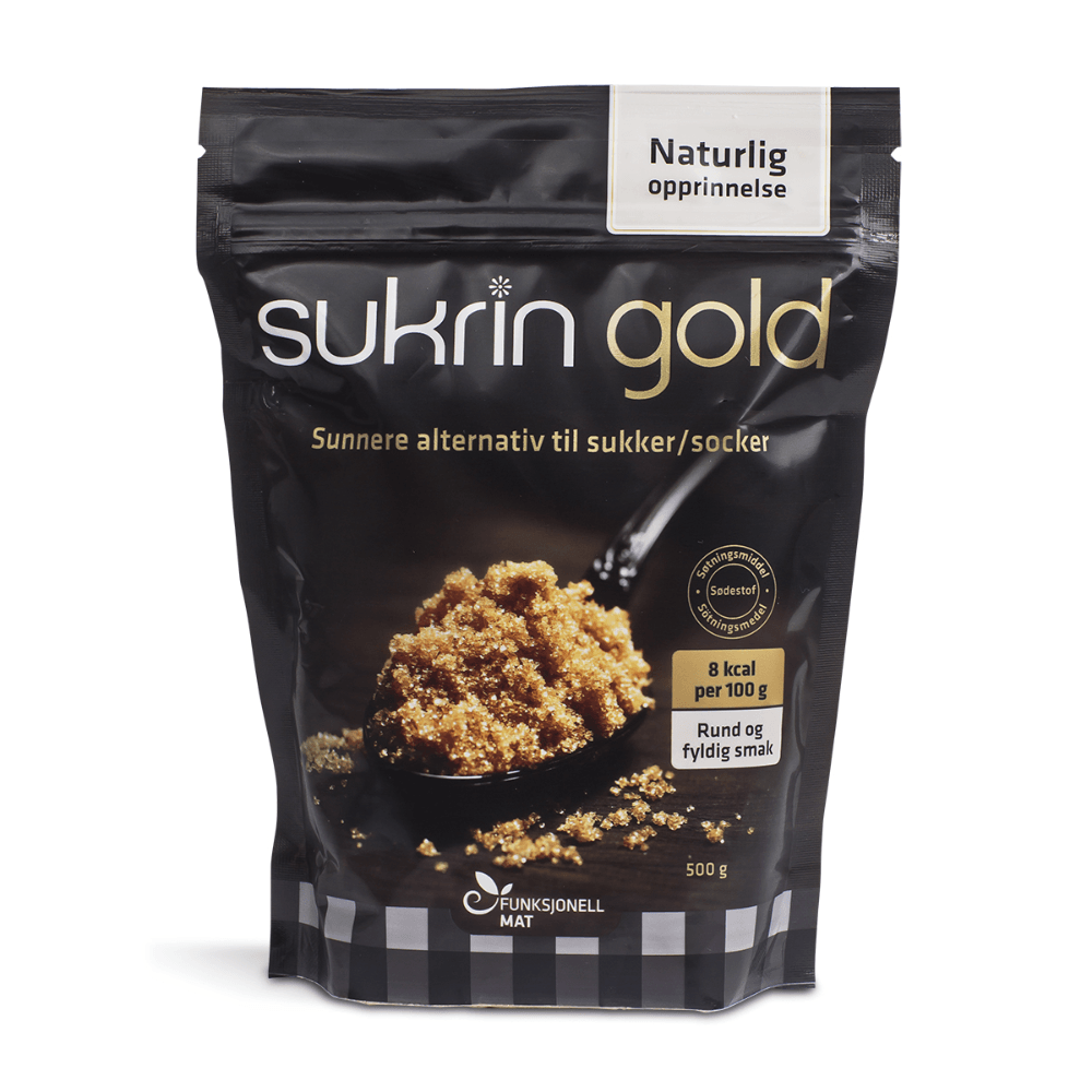 Brug Sukrin Gold 500g til en forbedret oplevelse