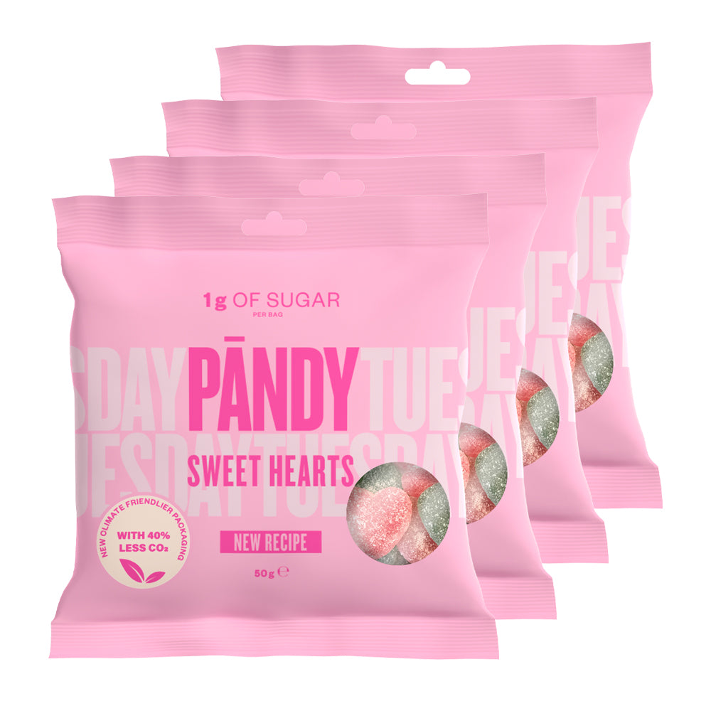 Brug PANDY CANDY - Sweet Hearts (6x50g) til en forbedret oplevelse