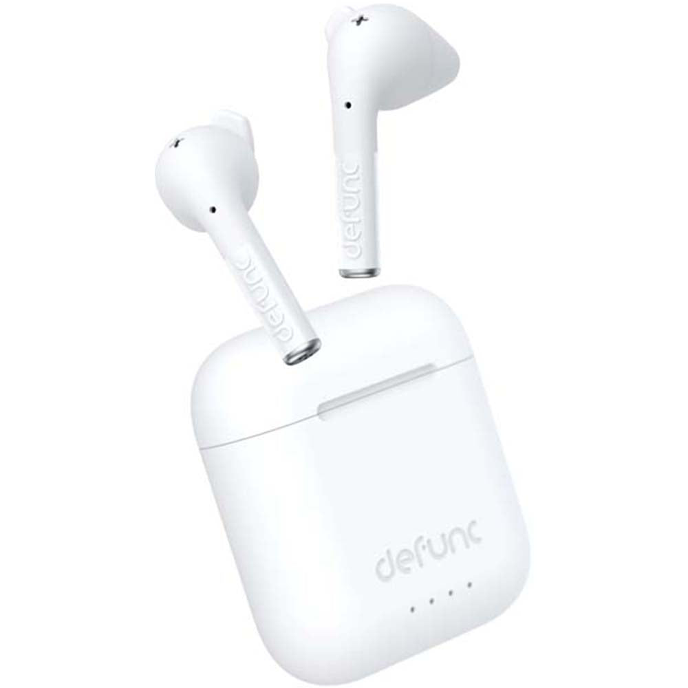 Brug DeFunc TRUE TALK trådløse BT-hovedtelefoner - Hvid til en forbedret oplevelse