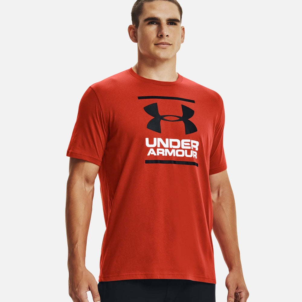 Se Under Armour GL Foundation SS T - Radiant Red/Black hos Muscle House