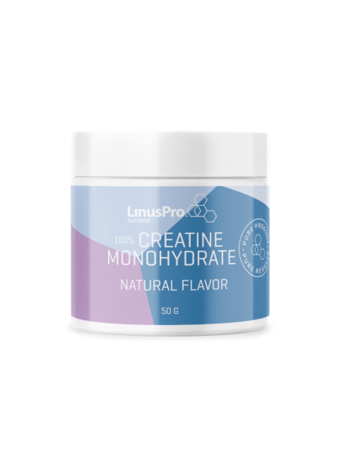 Brug LinusPro 100% Kreatin Monohydrate (50g) til en forbedret oplevelse