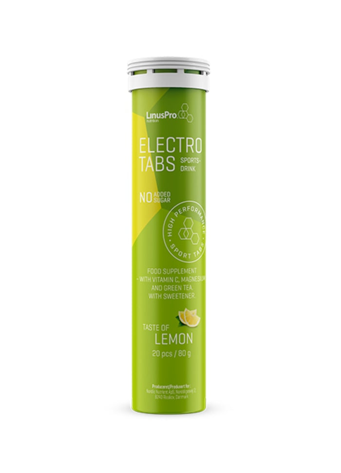 LinusPro Elektrolyt Tabs – Lemon