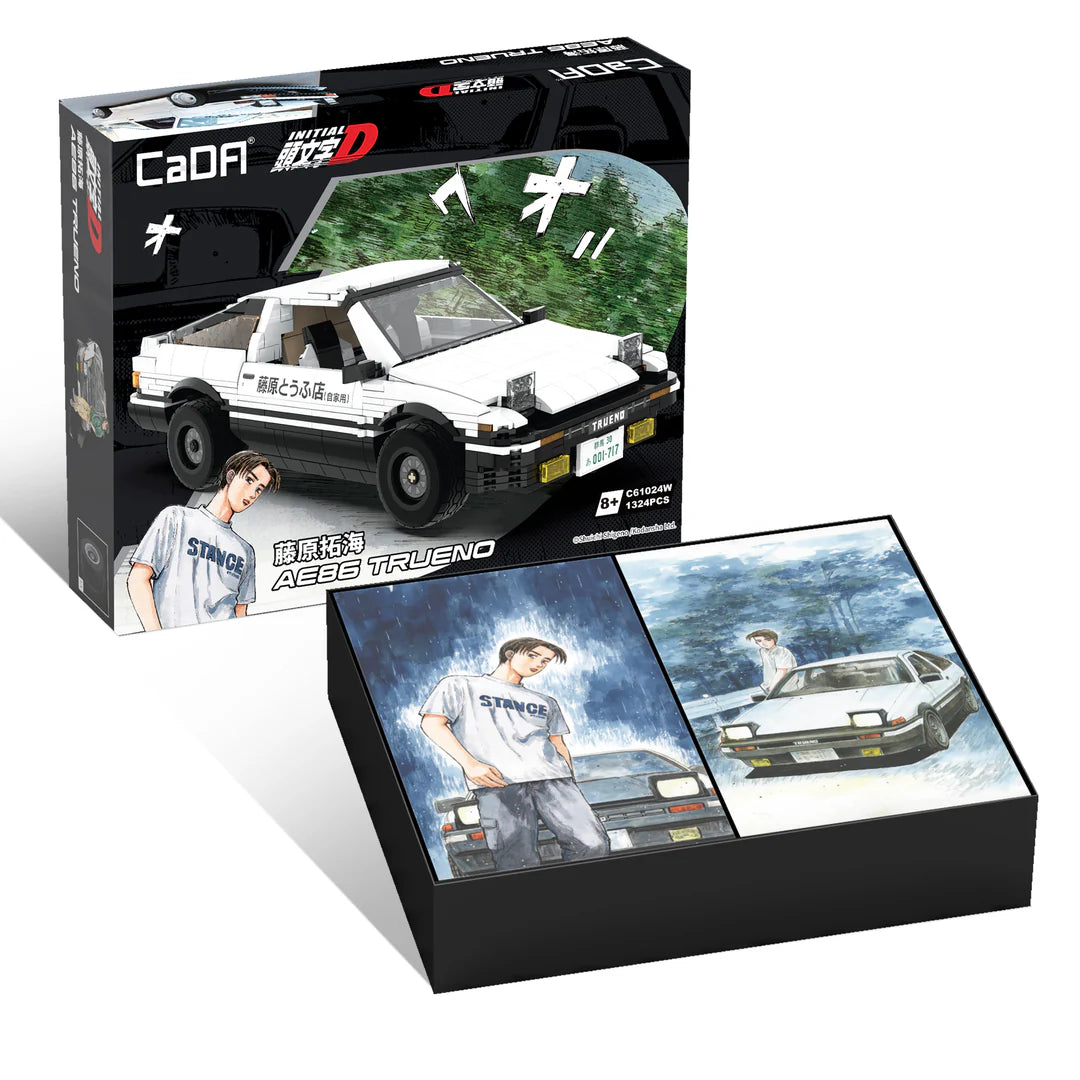CaDA Initial D 1:12 Toyota Trueno AE86 C61024W